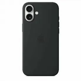 Чехол Apple iPhone 16 Plus Silicone Case MYY93, Black, Черный
